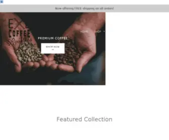 Execoffeeroasters.co.uk(Exe Coffee Roasters) Screenshot