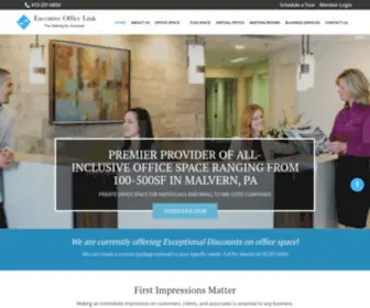 Execofficelink.com(An impressive working space) Screenshot