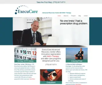 Execucarearc.com(ExecuCare Advanced Recovery Center) Screenshot