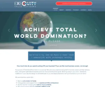 Execuity.com(Value Advisor) Screenshot