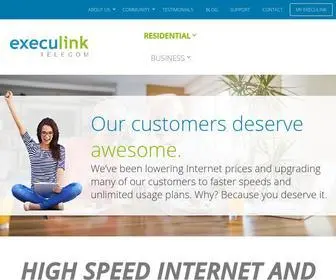 Execulink.ca(Your Internet Provider) Screenshot