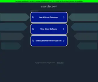 Executer.com(Executer) Screenshot