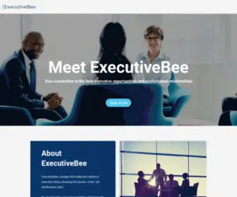 Executive-Bee.com(Your connection to the best executive opportunities) Screenshot