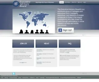 Executiveadvisoryboard.com(Get Paid To Answer Online Surveys) Screenshot