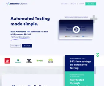 Executiveautomats.com(Executive Automats) Screenshot