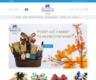 Executivebaskets.net(Executive Baskets) Screenshot