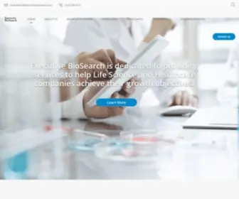 Executivebiosearch.com(Executivebiosearch) Screenshot