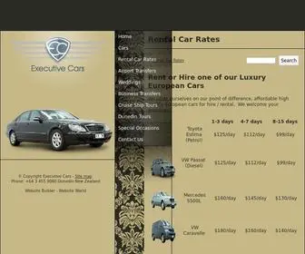 Executivecars.co.nz(Executive Cars) Screenshot