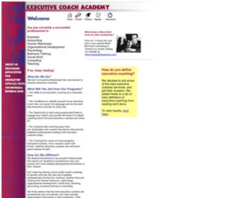 Executivecoachacademy.com(ECA) Screenshot