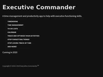 Executivecommander.com(Executive Commander) Screenshot