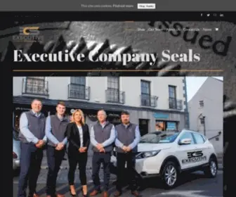 Executivecompanyseals.ie(Executive Company Seal) Screenshot