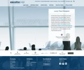 Executiveedge.com.au(Corporate, Leisure and Luxury Travel Agents Melbourne, Australia) Screenshot