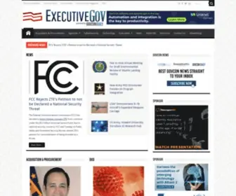 Executivegov.com(Executivegov) Screenshot