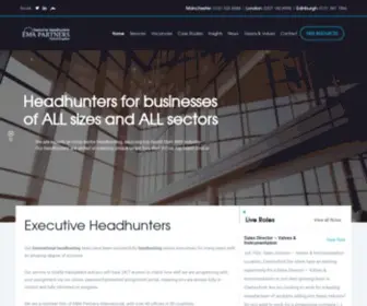 Executiveheadhunters.co.uk(Executive Headhunters) Screenshot