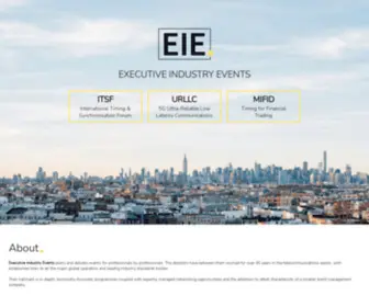 Executiveindustryevents.com(Executive Industry Events) Screenshot