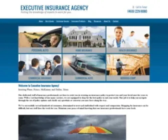 Executiveins.net(Executive Insurance) Screenshot