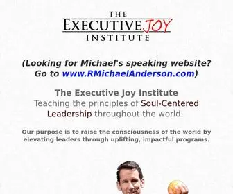 Executivejoy.com(Power Your Organization and Leaders through the Psychology of Happiness) Screenshot