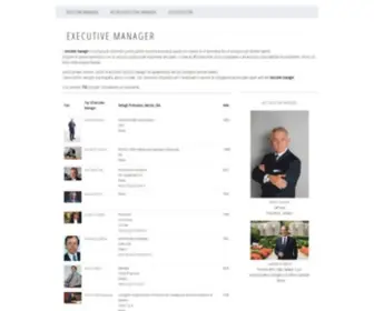 Executivemanager.it(EXECUTIVE MANAGER) Screenshot