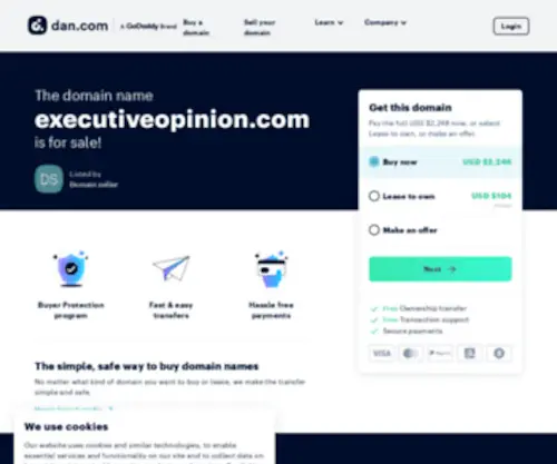 Executiveopinion.com(Online surveys) Screenshot