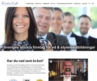 Executivepeople.se(Executive People) Screenshot