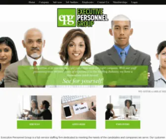 Executivepersonnelgroup.com(Jobs in Washington NC) Screenshot