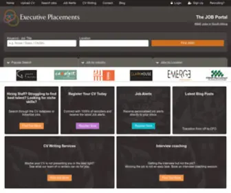 Executiveplacements.com(Executive Placements) Screenshot