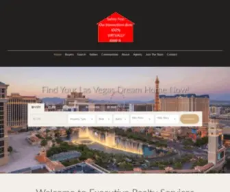 Executiverealtyservices.com(Las vegas real estate) Screenshot