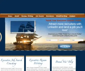 Executiveresumerescue.com(Executive Resume Rescue) Screenshot