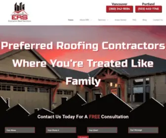 Executiveroofservices.com(Roofing Contractors Vancouver WA) Screenshot