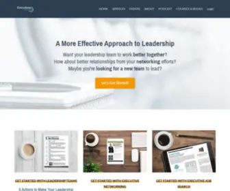 Executivesnetwork.com(The Executive Job Search) Screenshot