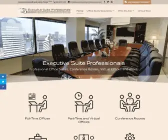 Executivesuiteprofessionals.com(Virtual Offices and Meeting Rooms) Screenshot