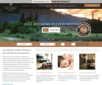 Executivesuitessquamish.com(Executive Suites Hotel & Resort) Screenshot