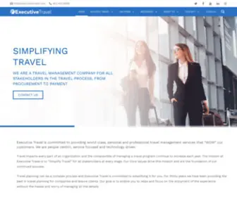Executivetravel.com(Executive Travel) Screenshot