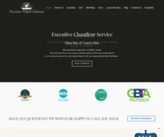 Executivetravelsolutions.ie(Chauffeurs) Screenshot