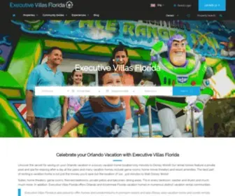 Executivevillasflorida.com(Executive Villas Florida) Screenshot