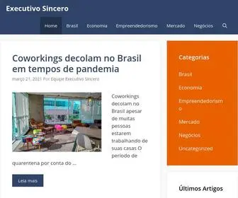 Executivosincero.com.br(Executivo Sincero) Screenshot