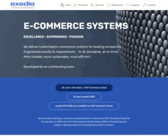 Exedio.com(exedio) Screenshot