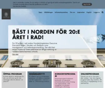 Exedsse.se(Ledande i Norden på executive education) Screenshot