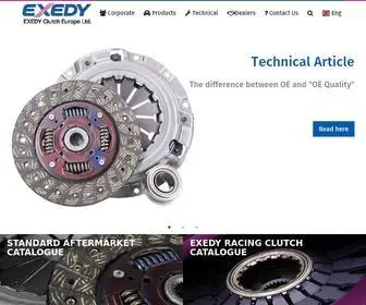 Exedy.co.uk(Replacement Clutch Kits) Screenshot