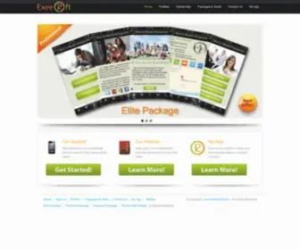 Exeersoft.com(Customized Business Smartphone Applications) Screenshot