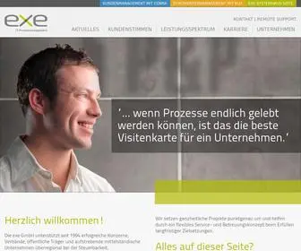 Exegmbh.net(IT-Prozessmanagement vom Niederrhein) Screenshot