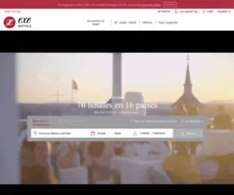 Exehotels.com(Exe Hotels) Screenshot