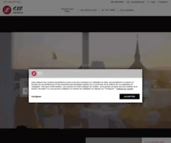Exehotels.fr(Exe Hotels) Screenshot