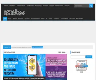 Exeideas.com(Let's Your Mind Rock) Screenshot