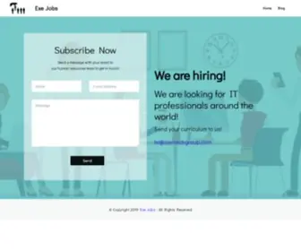 Exejobs.com(Exe Jobs) Screenshot