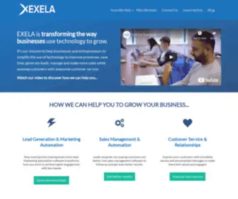 Exela.co.uk(EXELA Limited) Screenshot