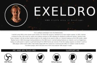 Exeldro.com(Exeldro) Screenshot