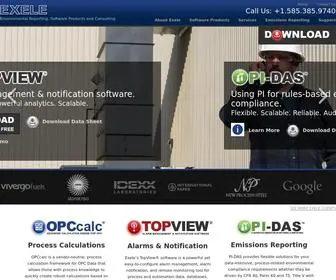 Exele.com(Exele Information Systems) Screenshot