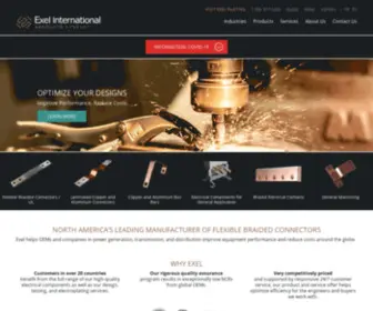 Exelinternational.com(Exel International) Screenshot