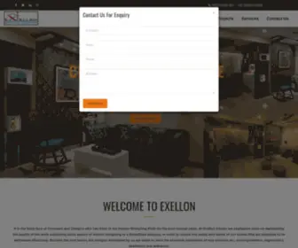 Exelloninterior.in(Exellon Interior) Screenshot